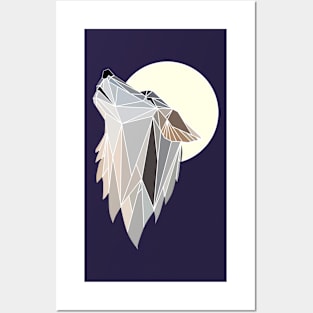 Howling at the Moon Posters and Art
